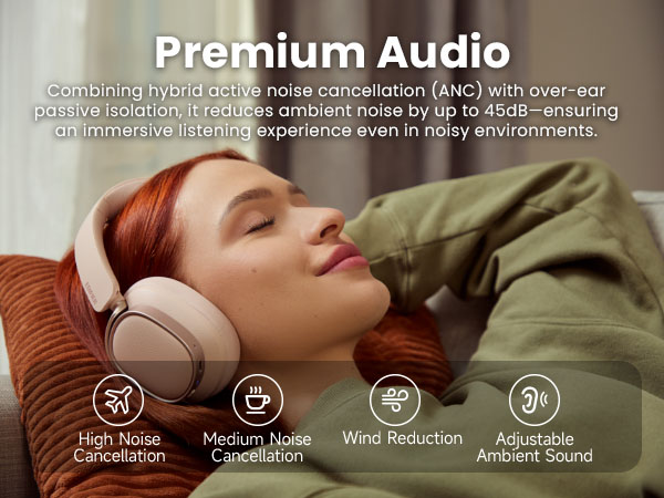 Active Noise Cancelling Headphones