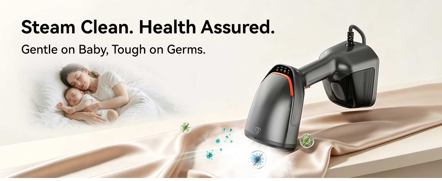Steam Clean. Health Assured.