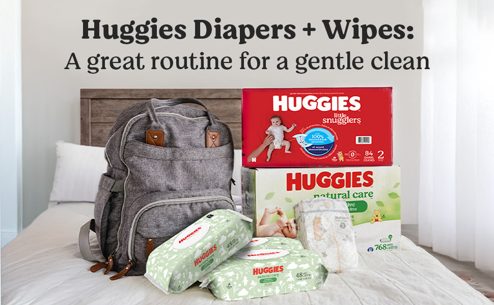 huggies diapers and wipes