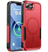 Magnetic for iPhone 17e/iPhone 16e Case, [Heavy Duty Protection][2-Layer Military Grade Drop Prot...