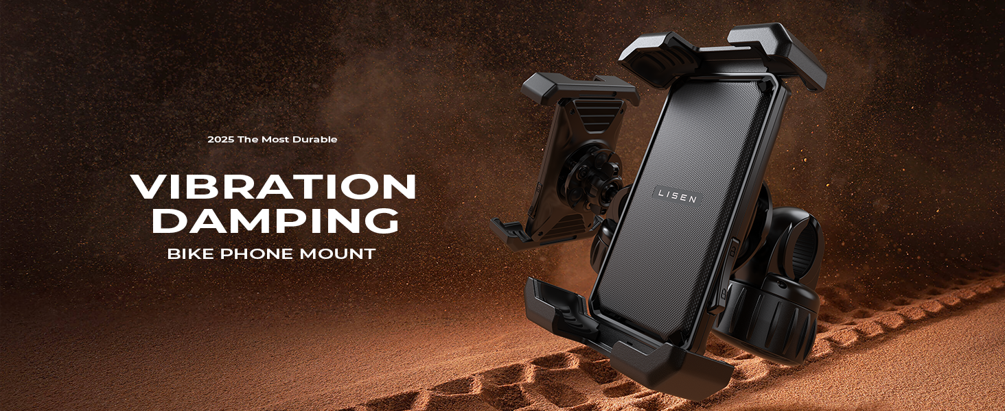 anti vibration motorcycle phone mount