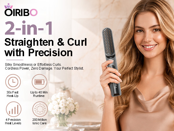 cordless hair straightener