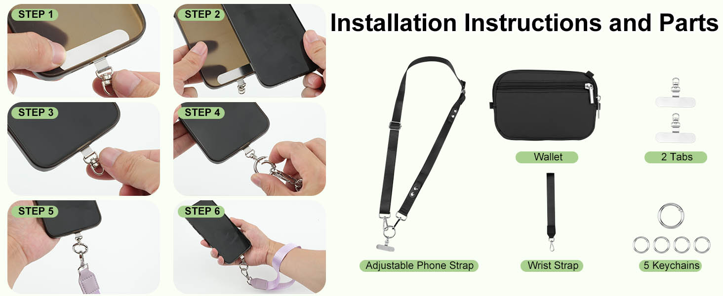 phone lanyard crossbody