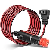 Anina DC 12V/24V Car Refrigerator Freezer Power Cord Cable 10 FT for Fridge Freezers for Alpicool...