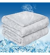 OIGAE Cooling Comforter King Size, Q-Max>0.5 Japanese Arc-Chill Cooling Blanket with Double Sided...