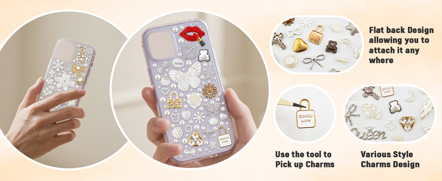 charms for phone case