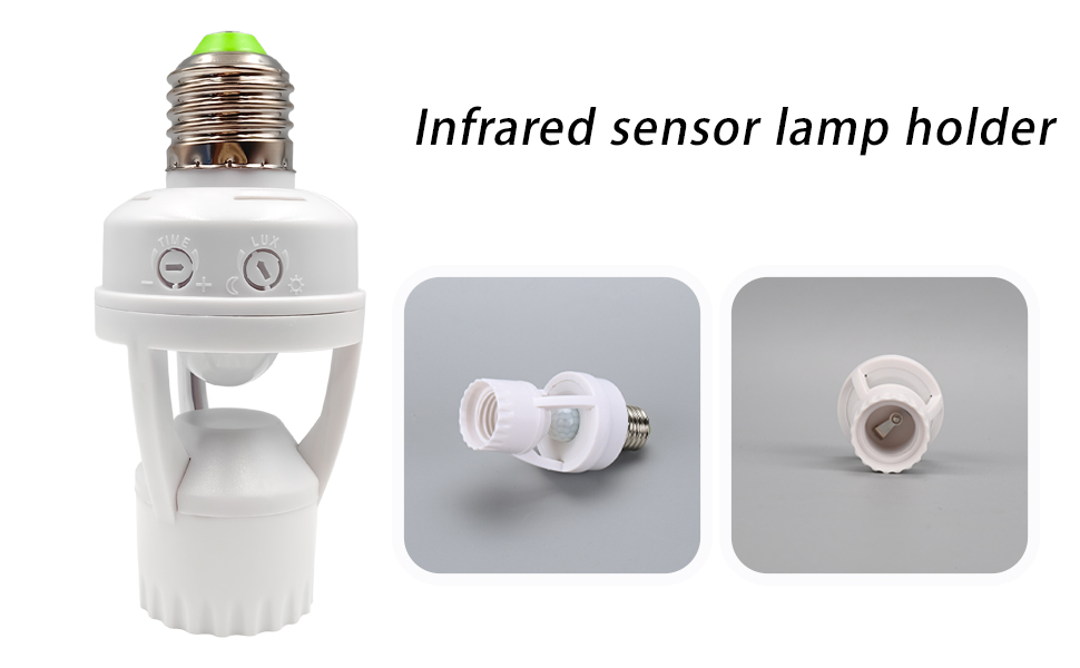 Motion Sensor Light Socket