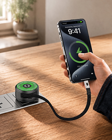 retractable charger
