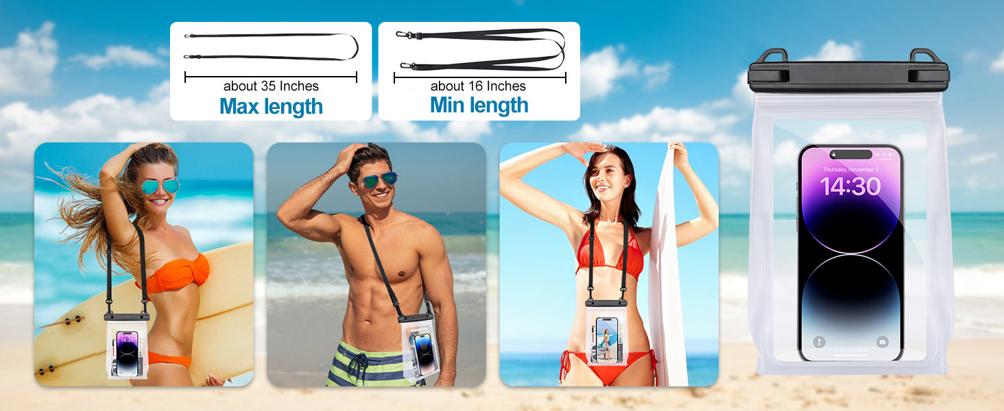 cell phone waterproof pouch