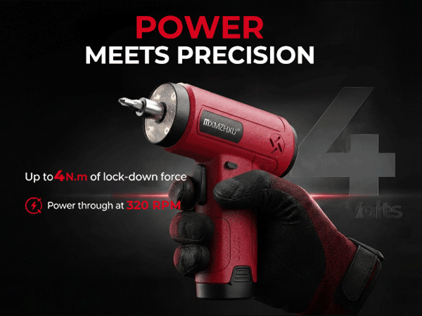 4V Cordless Electric Screwdriver