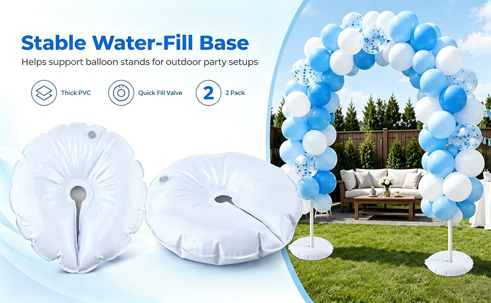 Water Weight Bags for Balloon Column Stand and Arch