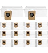 BUXEBUX 14Pcs Freo Z Ultra Replacement Dust Bags Only for Narwal Freo Z Ultra Robot Vaclumn Clean...