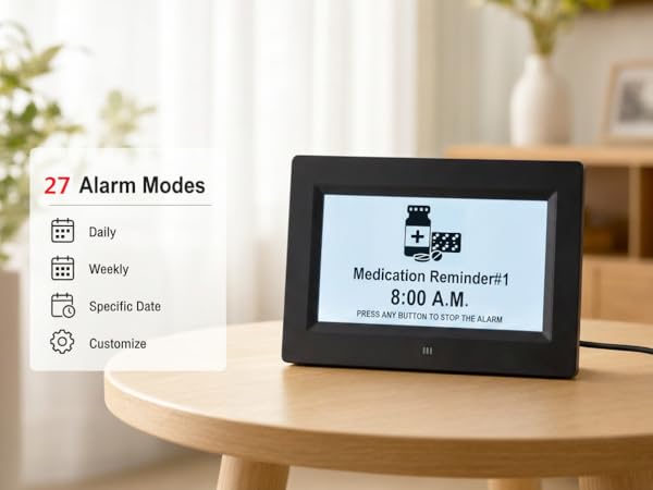 27 Alarms and custom reminders
