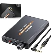 Neoteck Amplifier 16-600 Ohm Portable Headphone Amplifier,3.5mm Jack Rechargeable Headphone Amp w...
