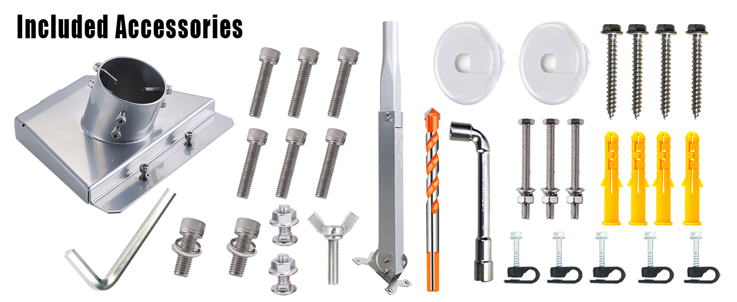 Included accessories
