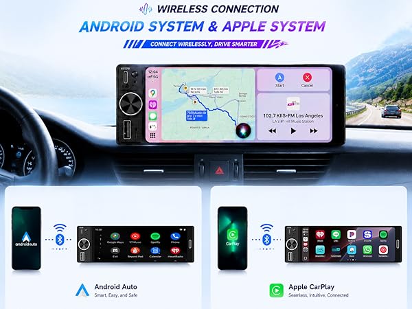 single din radio