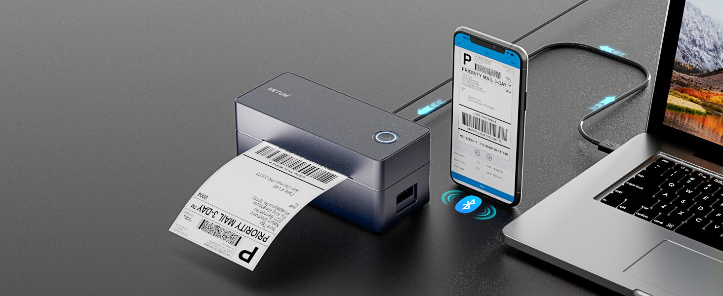 bluetooth label printer for ios