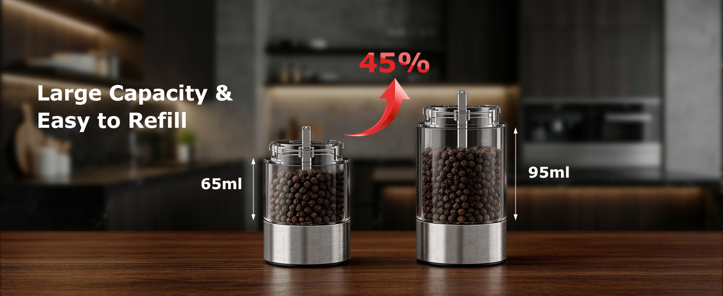 Salt and Pepper Grinder Set