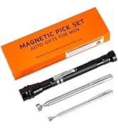 Extendable Magnetic Pick up Tool - set of 3, Telescoping Magnet Pickup Tool with LED Flashlight -...