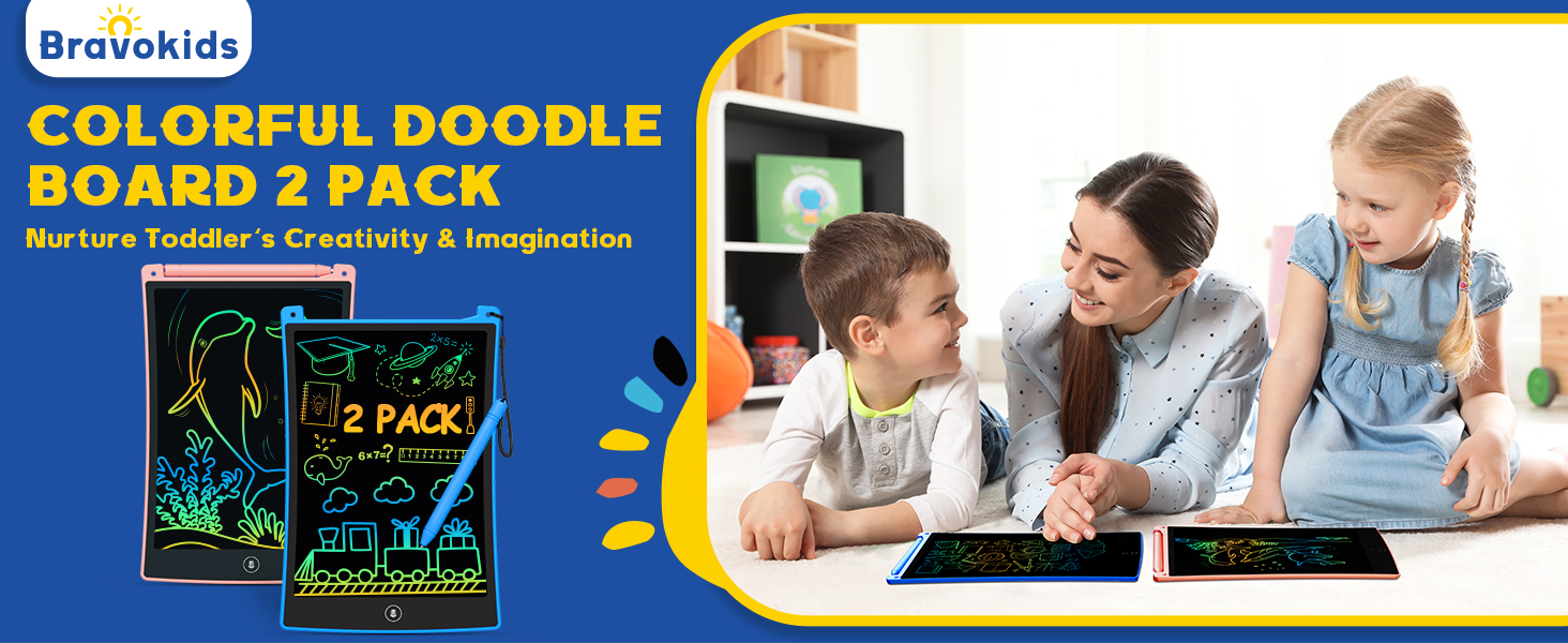 bravokids LCD Writing Tablet for Kids Toys