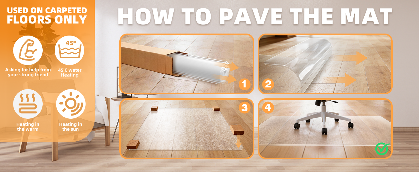 carpet protector mat for office chair