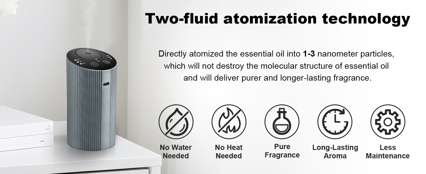 waterless essential oil diffuser