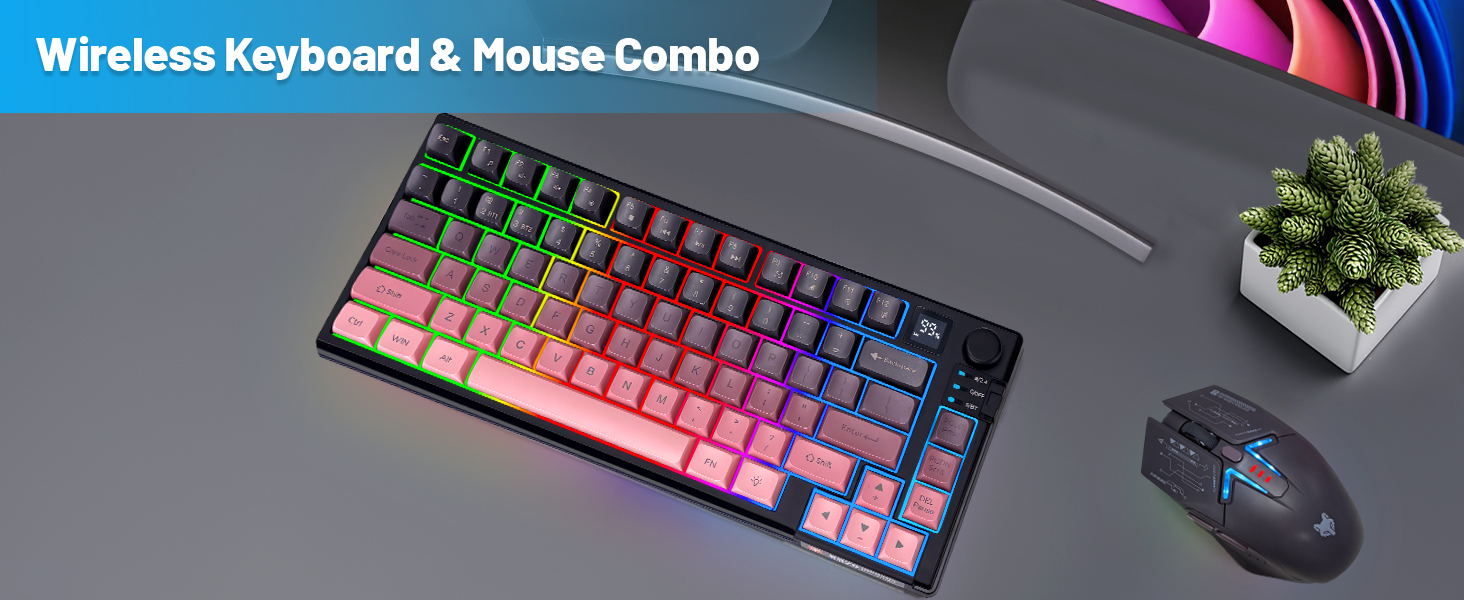 Wireless Keyboard & Mouse Combo