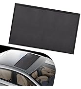 Ferianl Magnetic Car Sunroof Sun Shade, Auto Sunroof Cover, Breathable Mesh Window Screen Covers ...