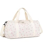 Gym Bag Sports Duffle Bag with Wet Pocket Weekender Overnight Bags with Waterproof Shoe Compartme...