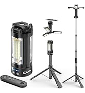 CAVN Rechargeable Camping Lights with Remote &amp; Detachable Tripod Max Height 6.0 ft, Portable Work...