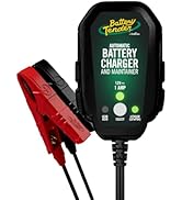 Battery Tender Junior 12V, 800mA Battery Charger and Maintainer for Lead Acid and Lithium Batteri...