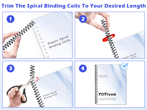 Plastic Spiral Binding Coils