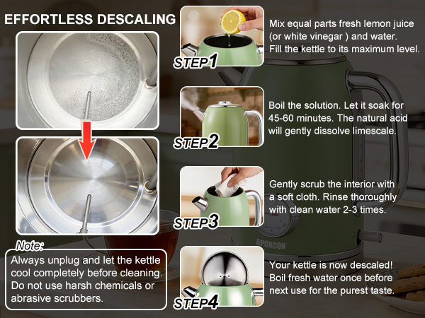 effortless descaling