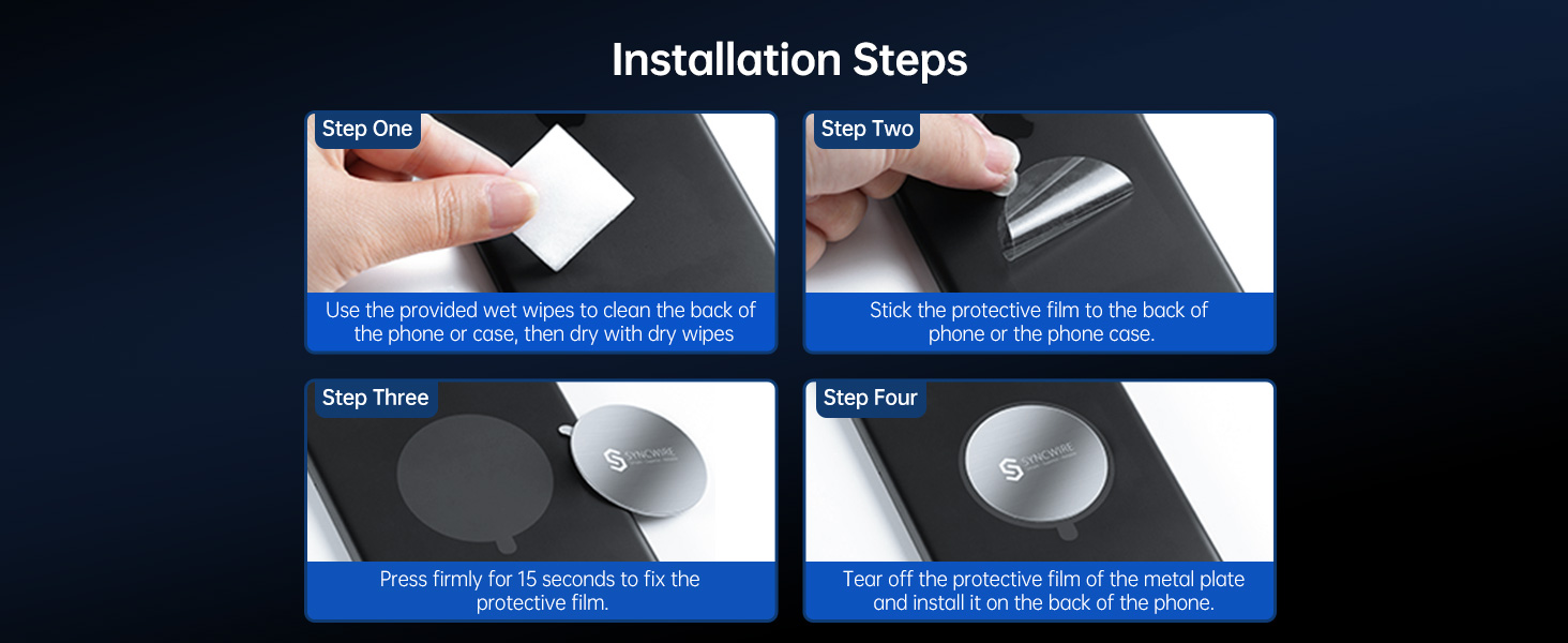 magnetic phone holder for car vent