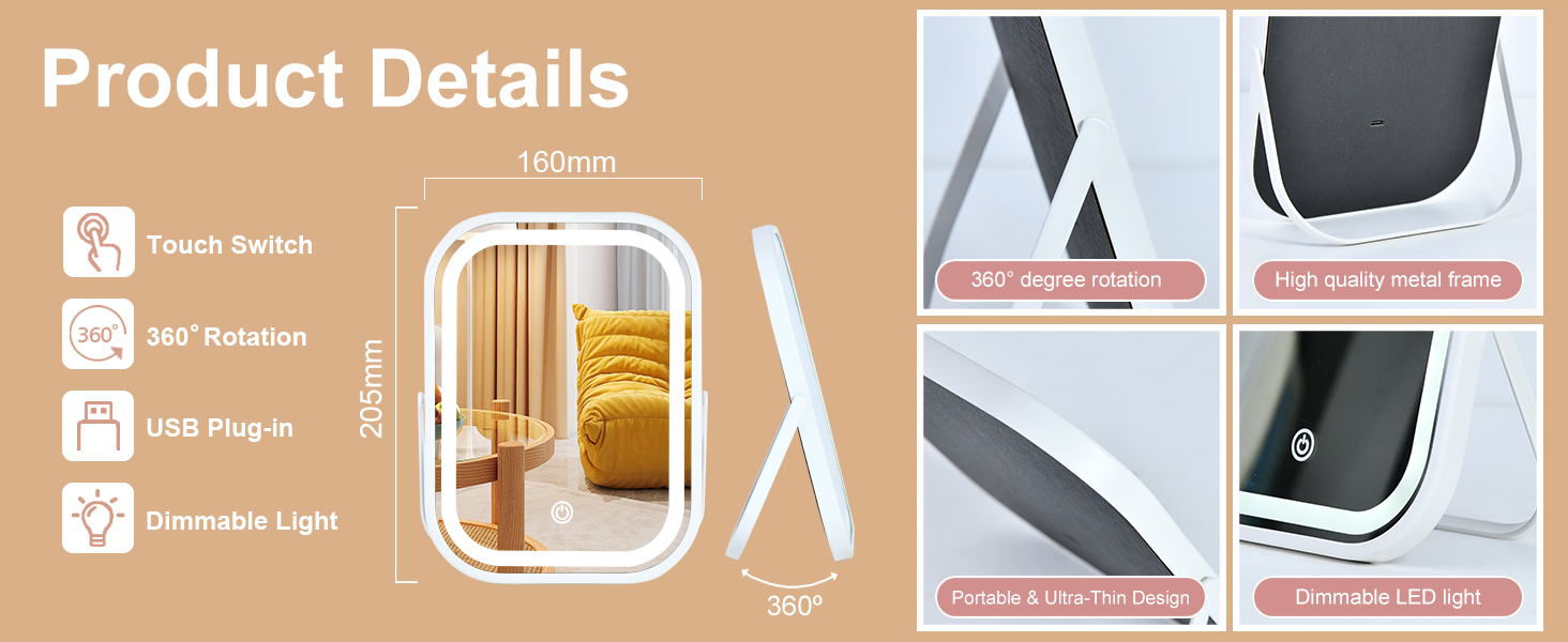 espejos para maquillaje