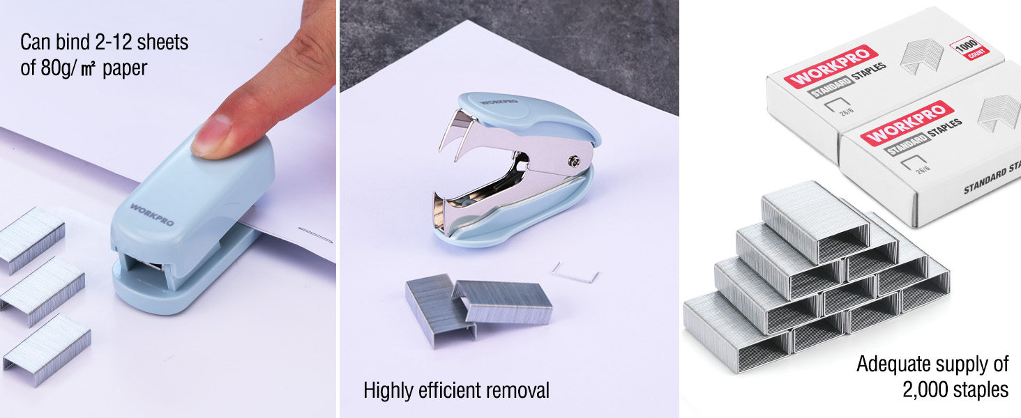 small stapler with staples