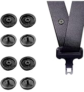 Arwrilt 4 Set Car Seat Belt Button Stop, Snap-on Installation Seatbelt Stopper Kit, Prevent Seat ...