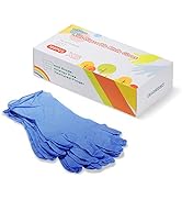 Kids Gloves Disposable for 4-10 Years - Latex and Powder Free - for Kids Festival Preparation, Cr...