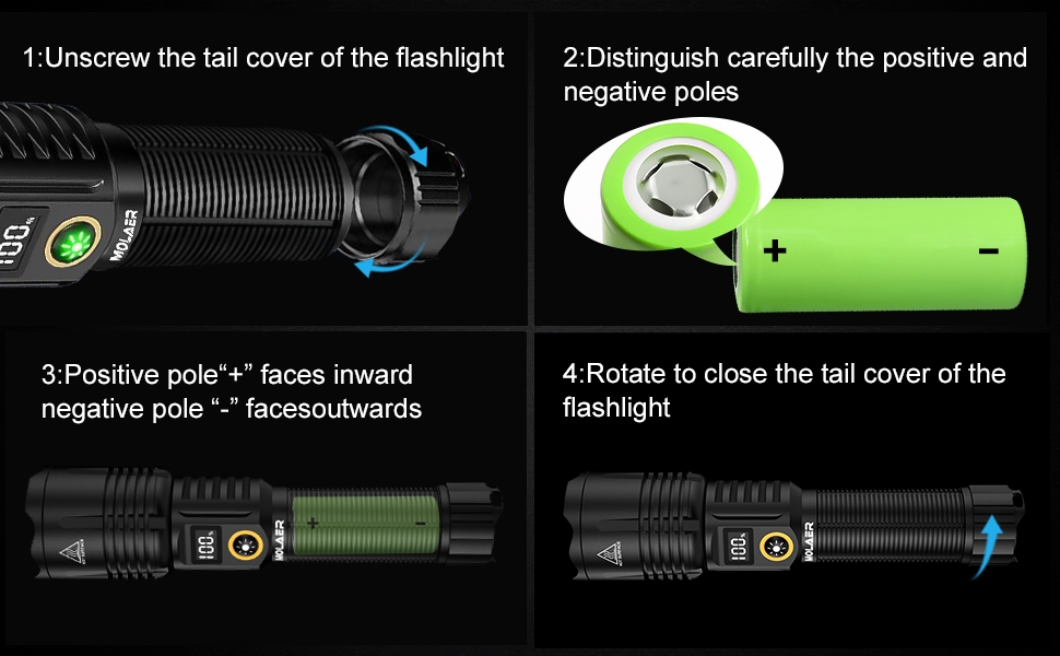 Led Flashlights High Lumens