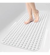 OTHWAY Bath Tub Shower Mat Non Slip, Bathtub Floor Liner Mats for Inside Shower Bathroom, Suction...