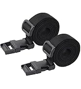 Luggage Strap, Wisdompro 2 Pcs Heavy Duty Utility Strap for Outdoor Sport, Backpacking, Sleeping ...