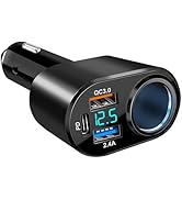 Etre Jeune USB C Car Charger, 90W Cigarette Lighter Adapter Dual USB Fast Charging PD QC 3.0, 12V...