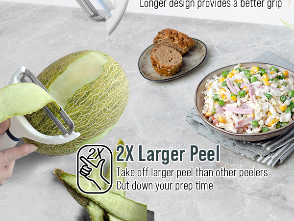 large veggie peeler and shredder