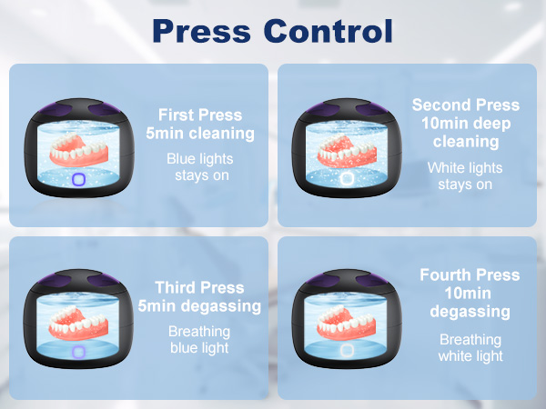 ultrasonic denture cleaner
