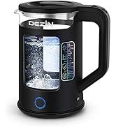 Dezin Electric Kettle with Keep Warm Function, BPA Free Window-Glass Double Wall Design Electric ...