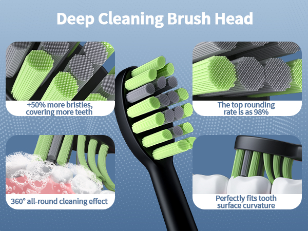 Deep Cleaning Brush Head