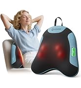 COMFIER Cordless Back Massager for Pain Relief Deep Tissue, Lower Back Massager with Heat, Shiats...
