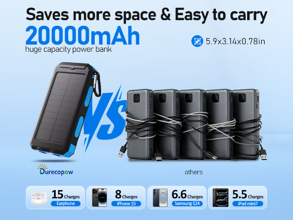 SOLAR CHARGER POWER BANK