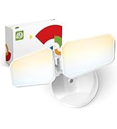 ASD LED Security Flood Lights Outdoor, 20W 5CCT 2700K-5000K, Rotatable Heads, Wired Flood Light, ...