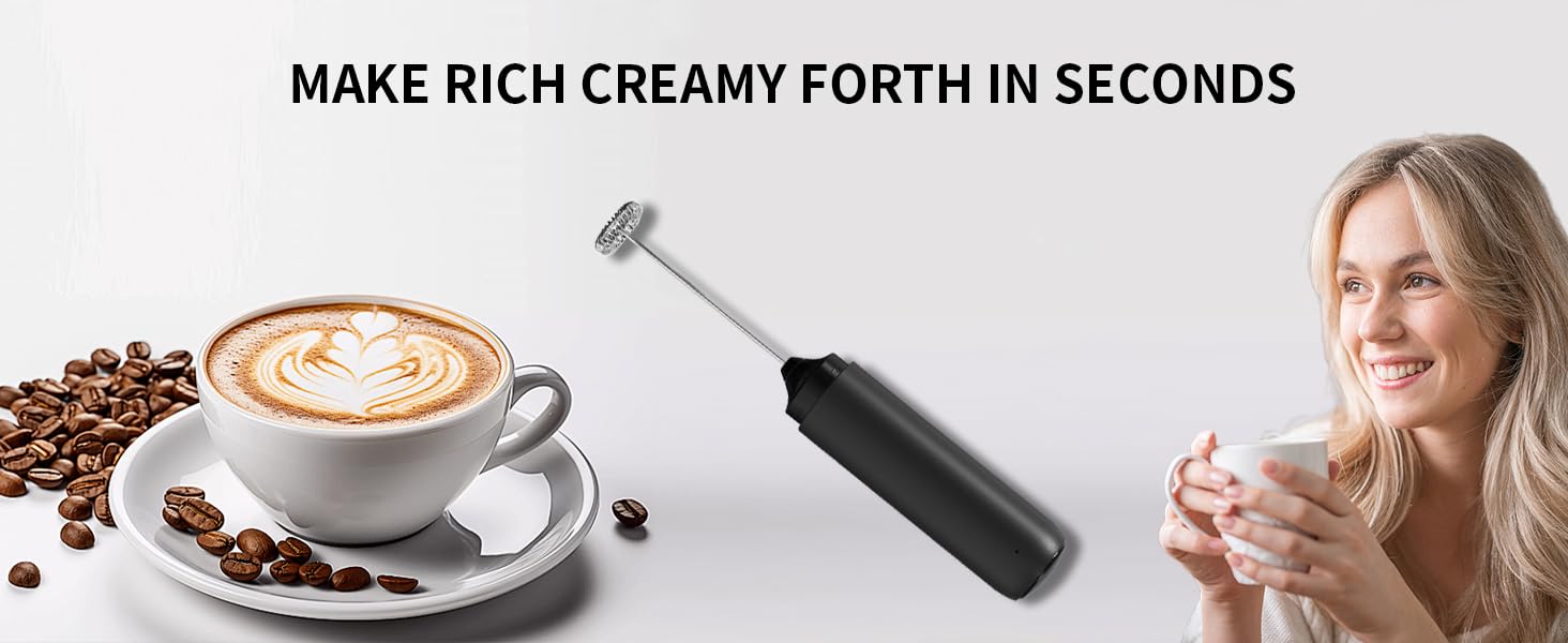 electric milk frother handheld
